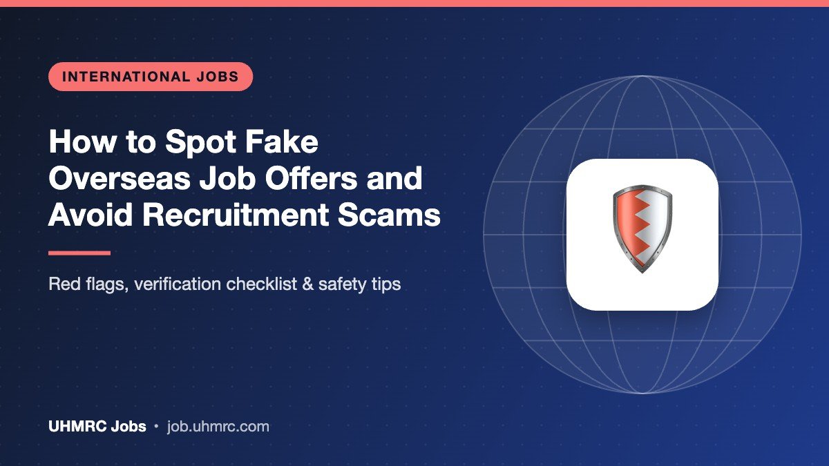 How to Spot Fake Overseas Job Offers and Avoid Recruitment Scams